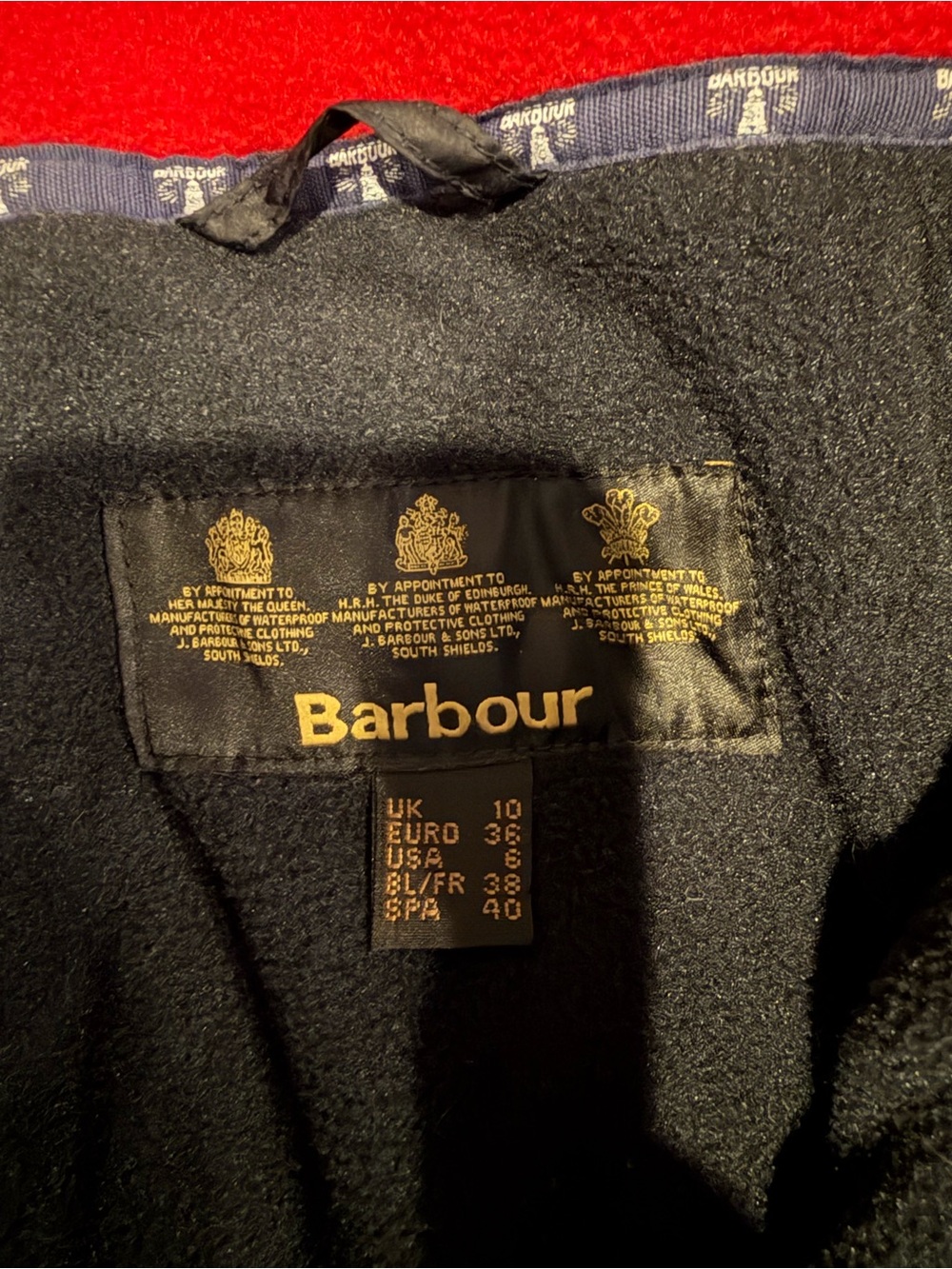 Barbour jacket - Picture 5 of 7